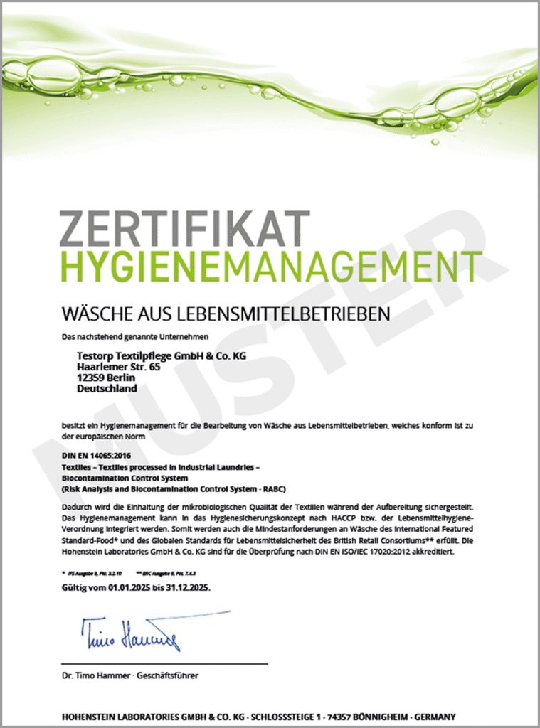 Hygienemanagement
