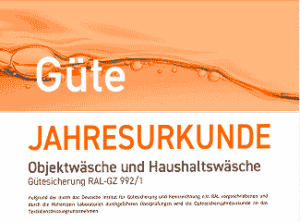 Zertifikat Güte